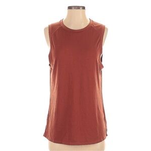 Fabletics Women's Muscle Tee - Deep Rust